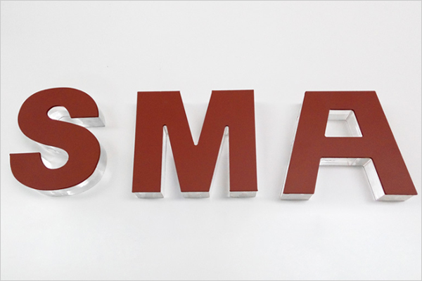 广告雕刻机加工水晶字展示