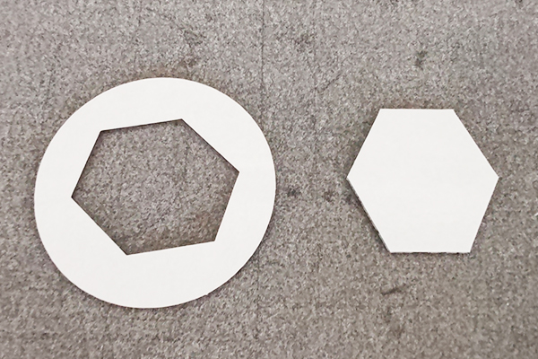 得马高速裁切机裁切样品